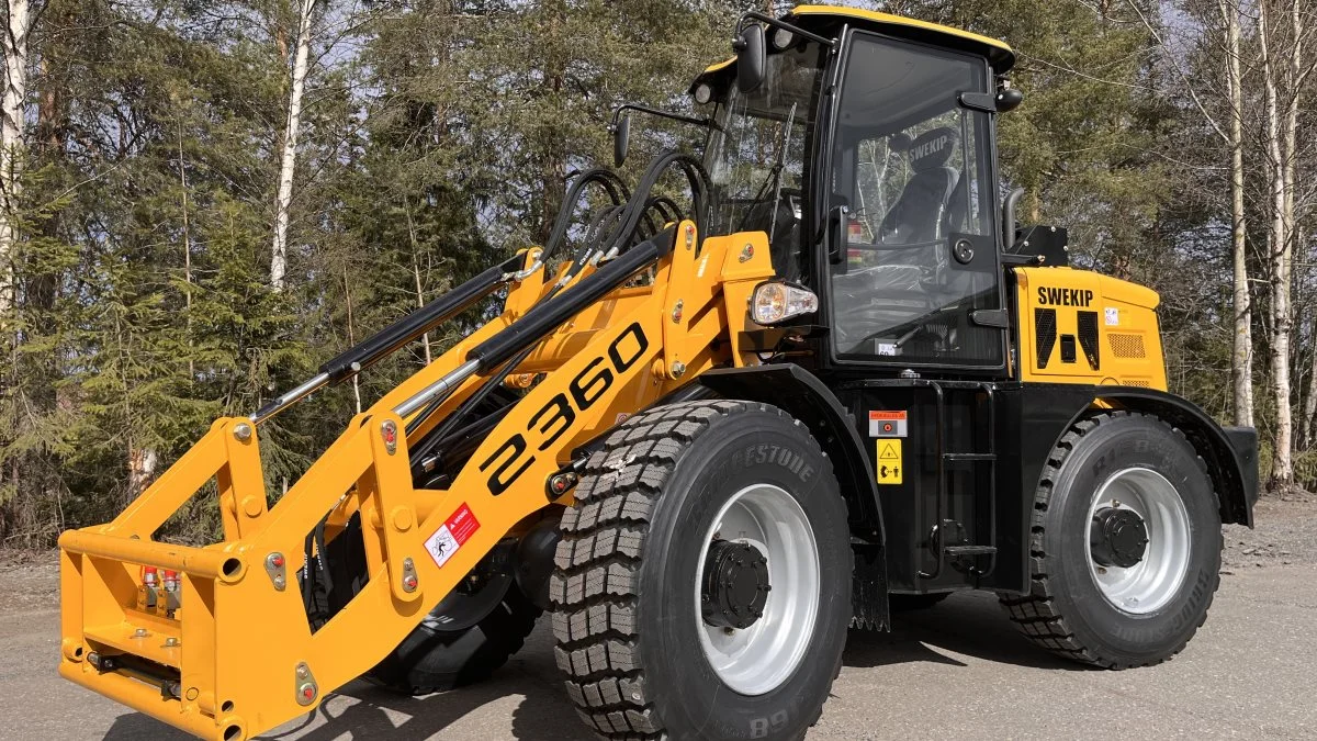 Swekip 1850 gummigeden er en nyhed hos Kellfri, der præsenterer den i forbindelse med Agromek.