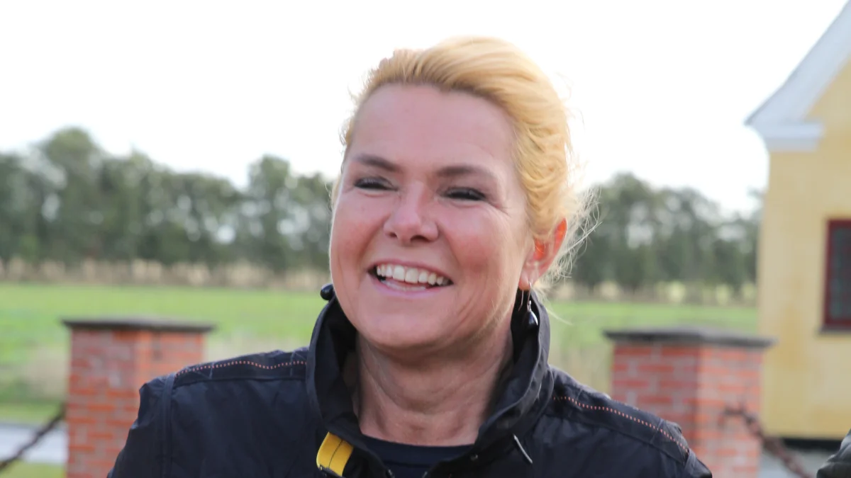 Weekendens V-udmelding får en kølig modtagelse hos formand for Danmarksdemokraterne, Inger Støjberg. Hendes parti er som det eneste ikke længere en del af regeringsforhandlingerne. Arkivfoto: Henriette Lemvig