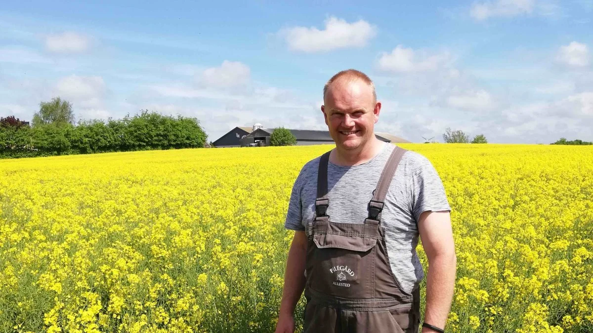 En høj CO2-afgift vil efter alt at dømme lukke Ulrich Rasmussens bedrift. Det frygter han i et brev stilet til Venstres landbrugsordfører, Erling Bonnesen. Arkivfoto
