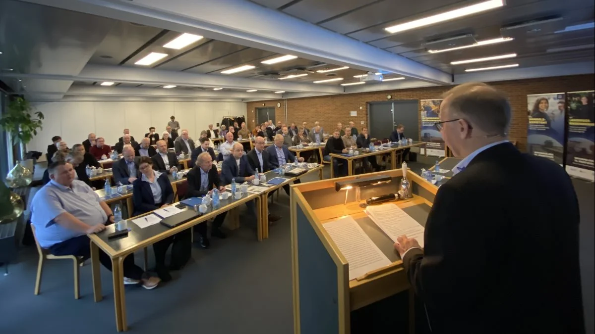 Dansk Maskinhandlerforening holder generalforsamling netop nu i MCH Kongrescenter i Herning. Foto: Per Jørgensen
