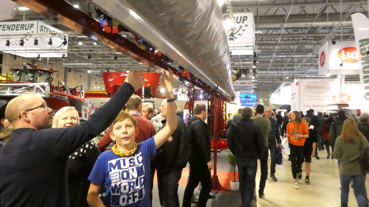 Tirsdag er der igen fyldt med liv ved årets Agromek i Messecenter Herning, hvor den ukrainske ambassadør i Danmark står for den officielle åbning. Arkivfoto: Jørgen P. Jensen