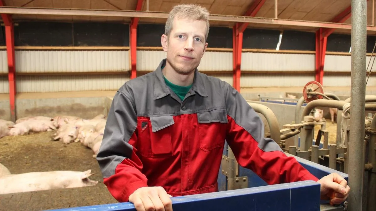 Danske Svineproducenters formand, Jeppe Bloch Nielsen, glæder sig over at man er blevet hørt omkring markant flere slagtninger af hangrise. Arkivfoto