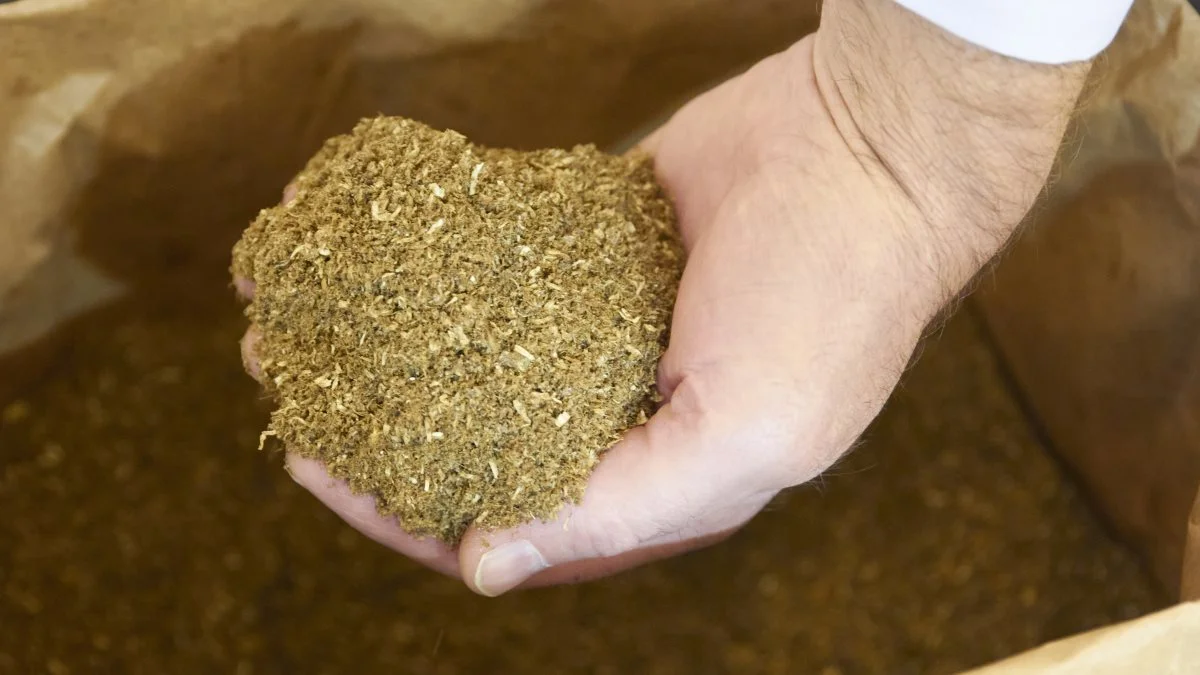 Foderproduktet E-Force fik to stjerner på Agromek. Fotos: Tenna Bang