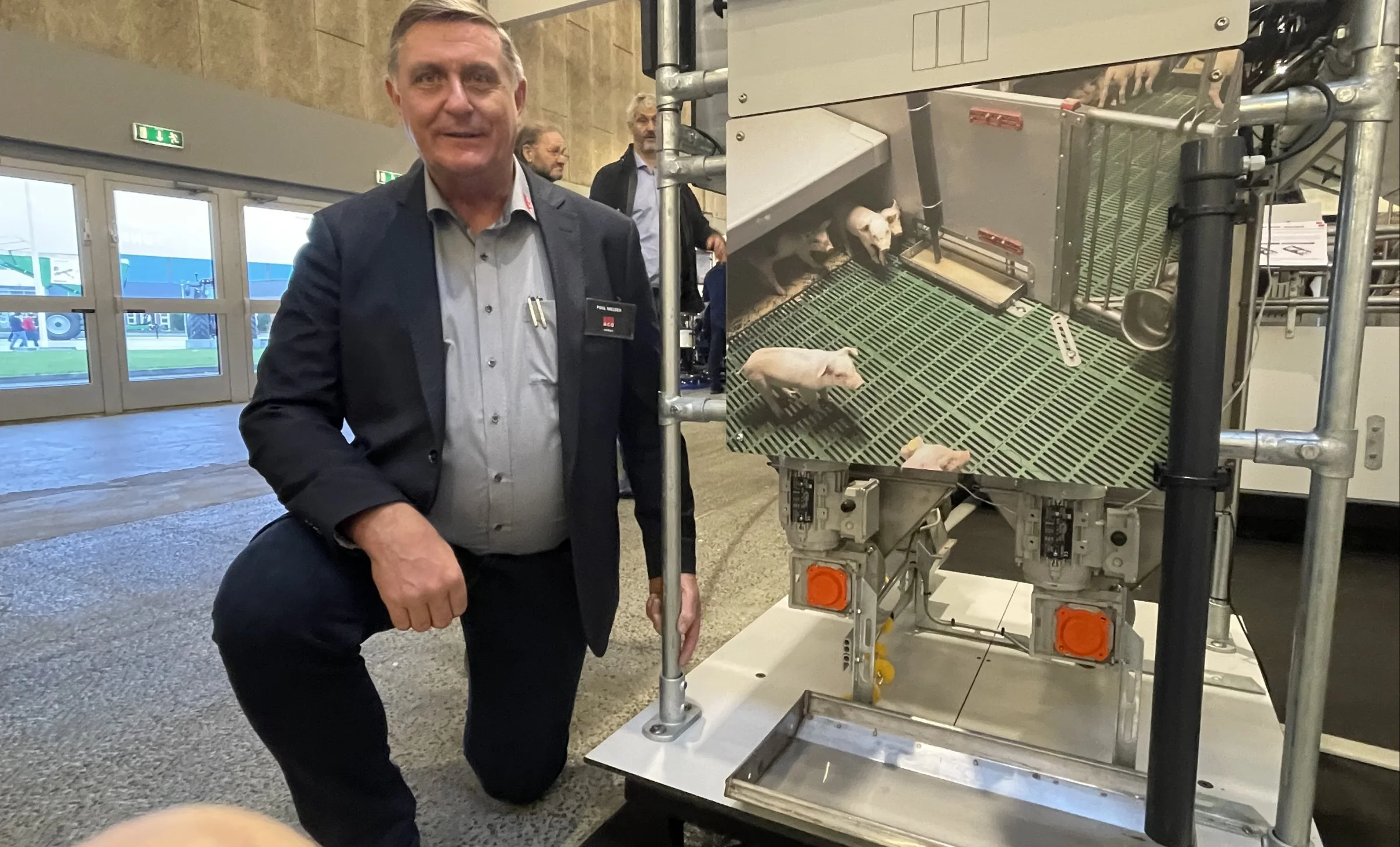 »Piglet Soup« er navnet på Aco Funkis helt nye system til hyppig vådfodring af de helt små grise i babystalde. På tilvæksten får det de mindste grise til at overhale de store grise, viser erfaringer ifølge Aco Funkis udviklingsdirektør Poul Nielsen. Foto: Anne Wolfenberg