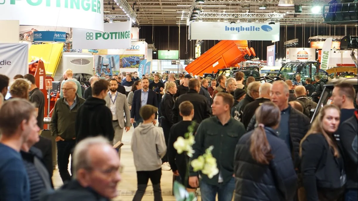 40.015 besøgte Agromek i Herning - heraf 3.718 udenlandske gæster fra 56 lande. Foto: Henning K. Andersen