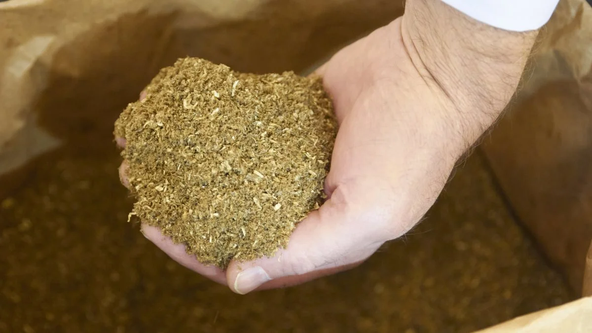 Foderproduktet E-Force fik to stjerner på Agromek. Fotos: Tenna Bang