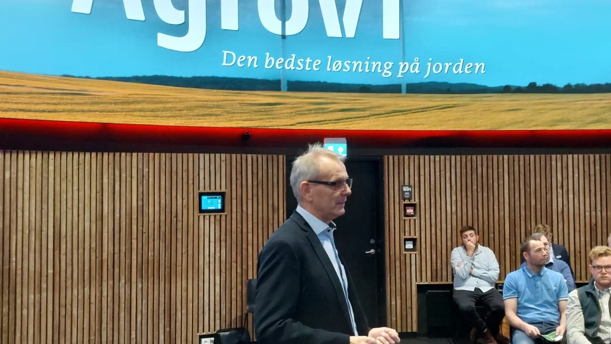 Niels Peter Ravnsborg, direktør i Agrovi, håber på endnu flere kunder med den nye afdeling, der holder til i Innovationsparken under Dandy Business Park i udkanten af Vejle, og så åbnede den 1. oktober i år. Foto: John Ankersen