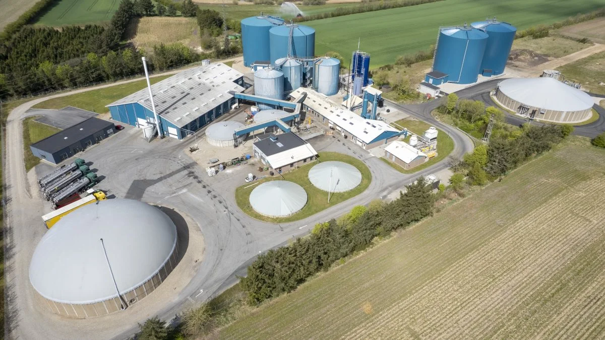 Ribe Biogas. Arkivfoto