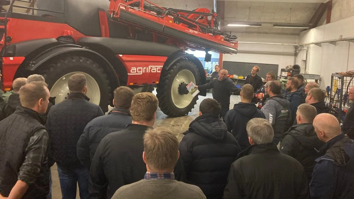 Agrifac fortalte også om deres løsninger.