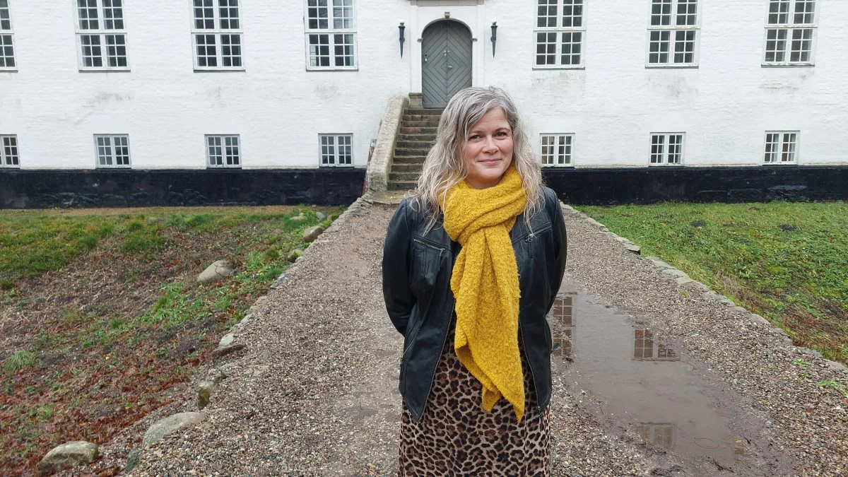 Christina S. Krupa er både underviser og pædagogisk leder på Kjærgård Landbrugsskole ved Bramming, hvor både høj faglighed og sociale kompetencer vægtes højt for de elever, der går på skolen. Foto: John Ankersen