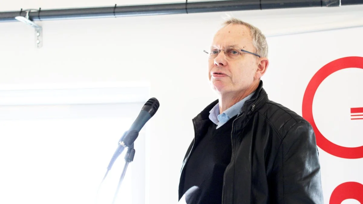 - Det er udtryk for godt landmandskab, og det kan vi godt være stolte af, siger Martin Merrild, formand for Landbrug & Fødevarer, om det lavere antibiotikaforbrug. Foto: John Ankersen.