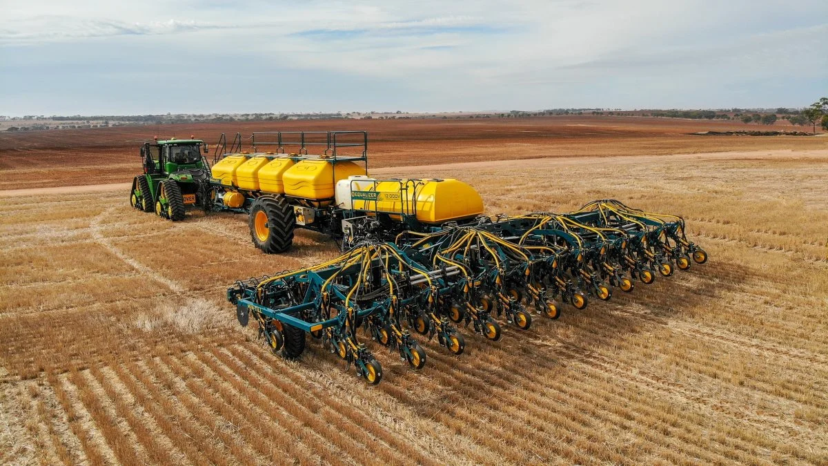 Tyske Lemken har opkøbt den sydafrikanske virksomhed Equalizer, der producerer præcisionssåmaskiner op til 36 rækker med en arbejdsbredde på 24 meter. Foto: Lemken.