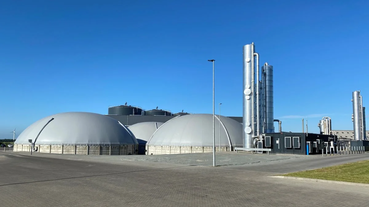Linkogas (billedet) har i en årrække været drevet et 100 procent landmandsejet biogasanlæg vest for Rødding. Det nye kommende biogasanlæg i Trekantsområdet vil ligeledes blive landmandsejet. Pressefoto