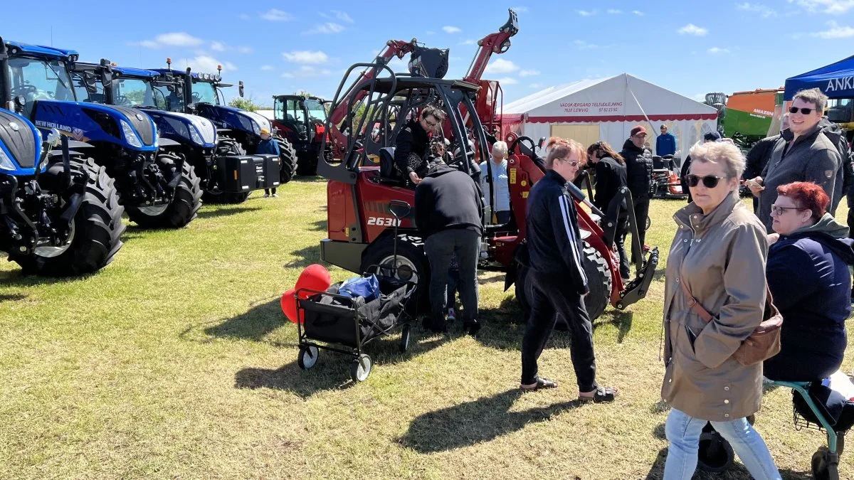 Udstillere af blandt andet landbrugsmaskiner fra en stor del af Nordvestjylland samles igen på Lemvig Marked & Dyrskue den 3.-4. juni. Foto: Lemvig Marked & Dyrskue