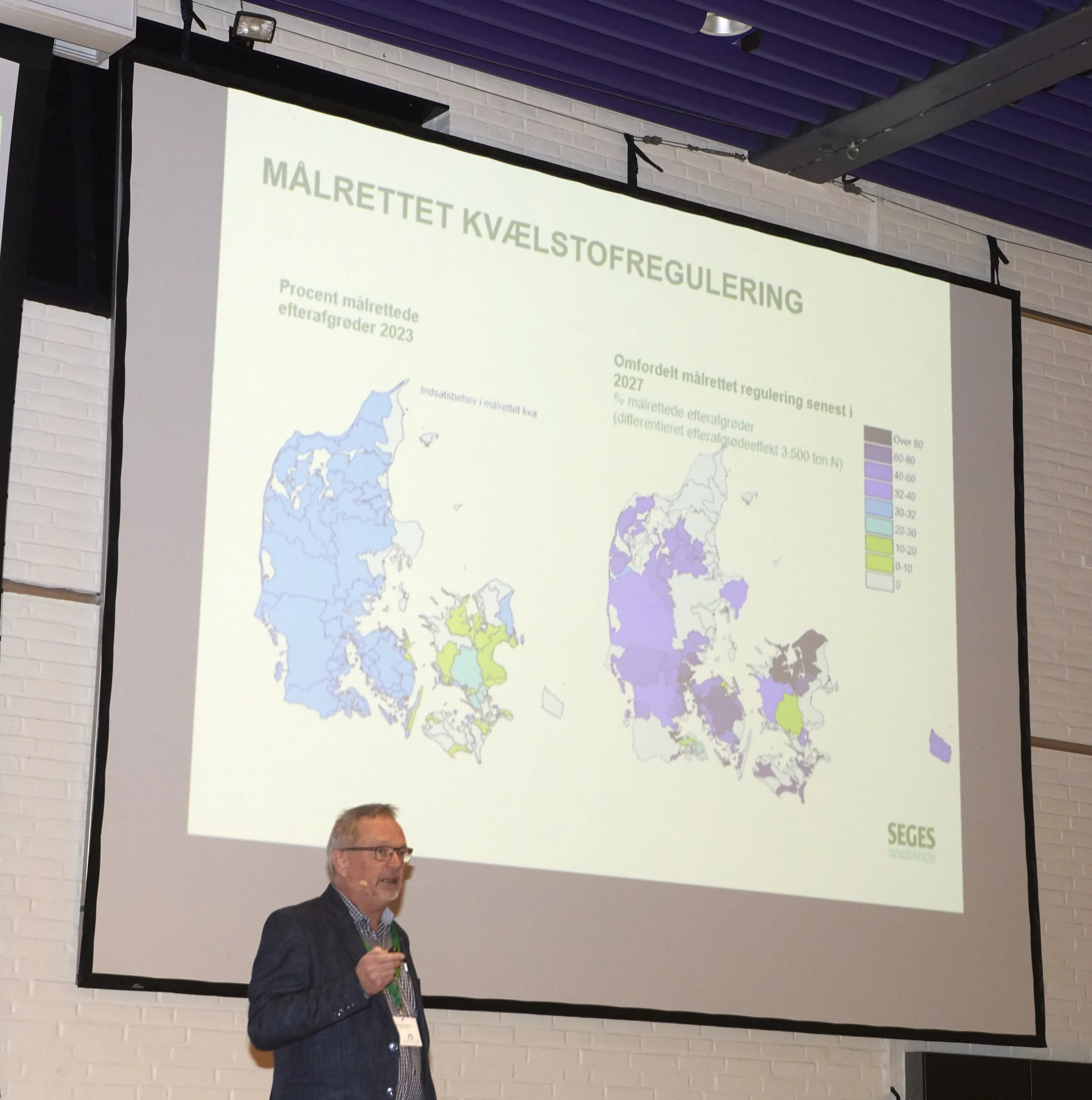 Chefkonsulent Erik Andkær Pedersen rundede sit indlæg af med at ridse situationen op omkring miljøkravene, som i de kommende år blot vil stige yderligere. 