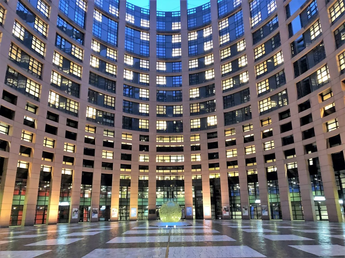På billedet: EU-Parlamentet.
