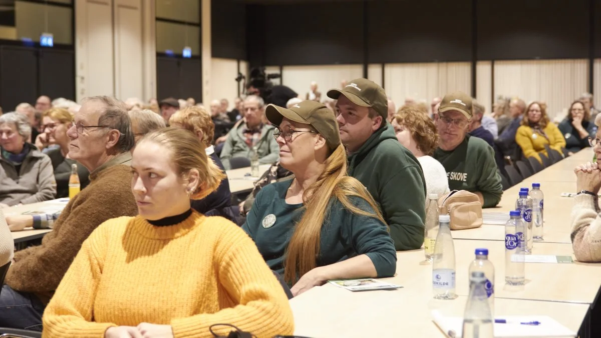 Interessen var stor for at høre om projektet Naturnationalpark Tranum.