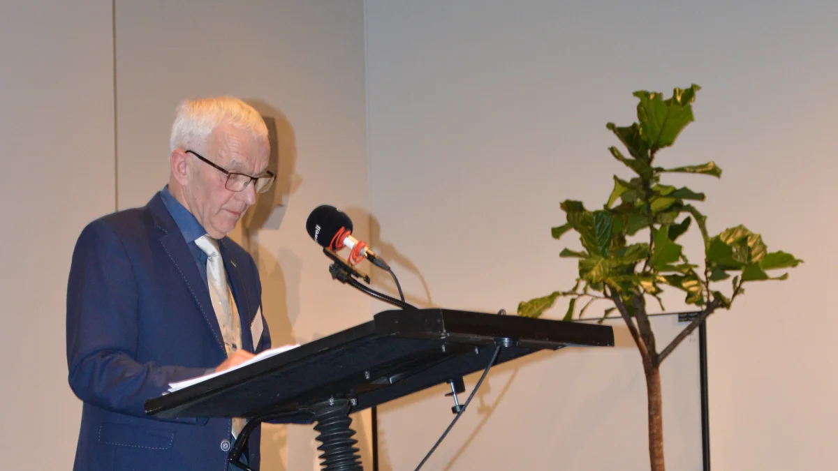 Det er væsentligt, hvorledes landbrugsejendomme vurderes, påpegede Hans Marius Jørgensen under sin beretning på årets hestekongres. Foto: Camilla Bønløkke