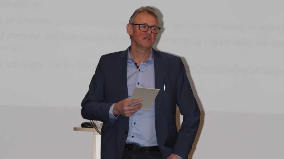 Næstformand for L&F Centrovice, Lars Iversen understregede, at dansk landbrug gerne vil samarbejde om at finde løsninger inden for blandt andet klima- og miljøudfordringerne.