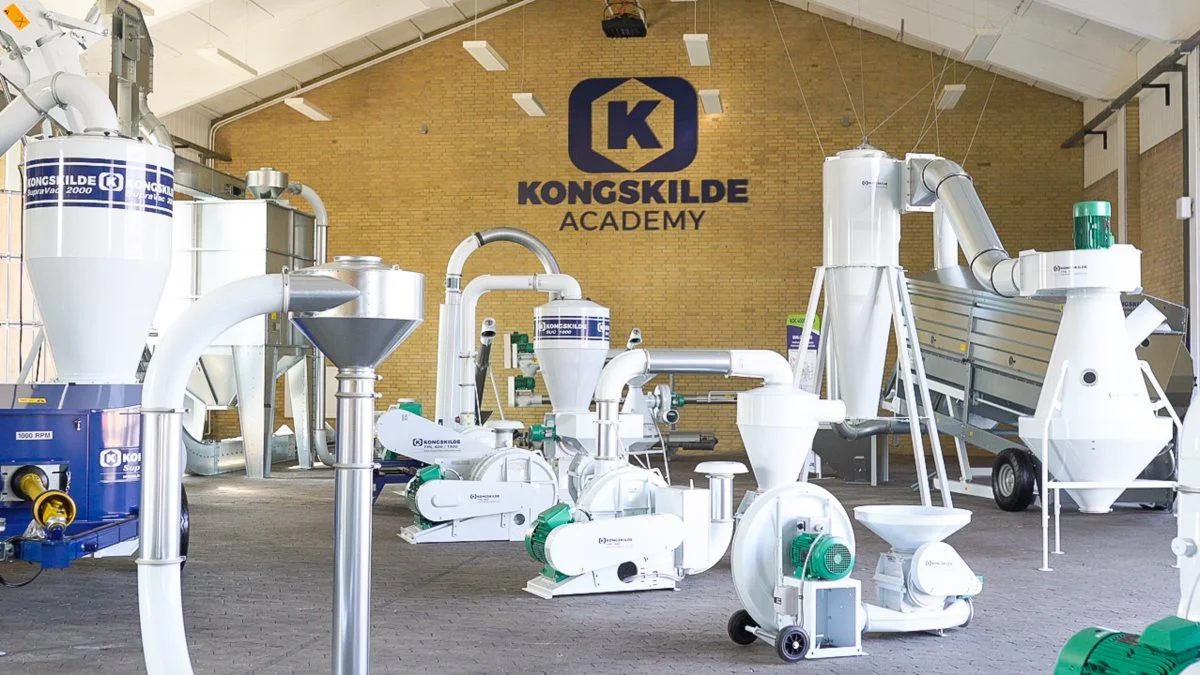 Kongskilde Academy bruges til produkttræning af kunder og forhandlere.