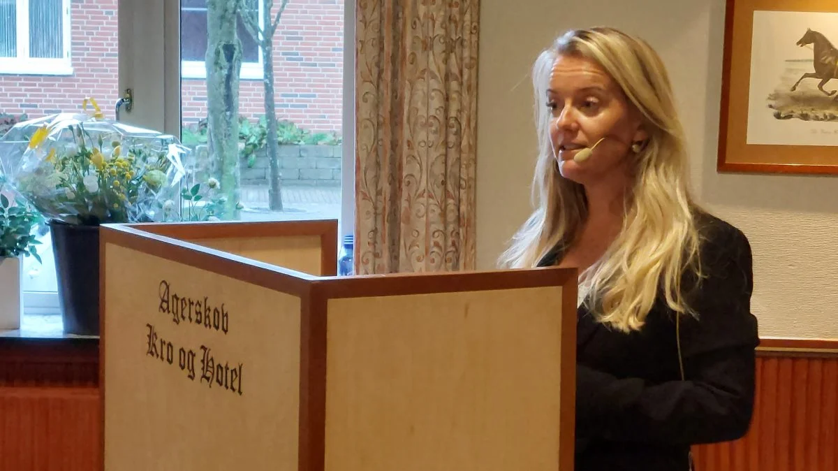 Pernille Vermund, landbrugsordfører for partiet Nye Borgerlige, er stærk modstander af en CO2-afgift for landbruget. 