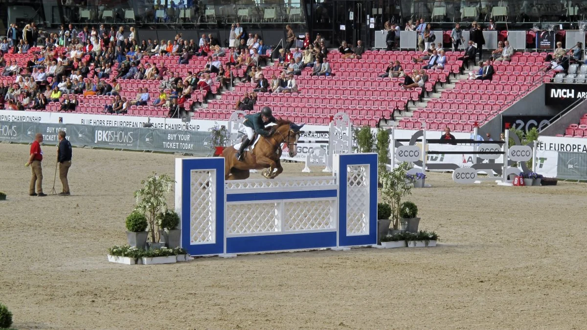 Der er stor opbakning til de internationale springklasser i Herning. Arkivfoto: Camilla Bønløkke