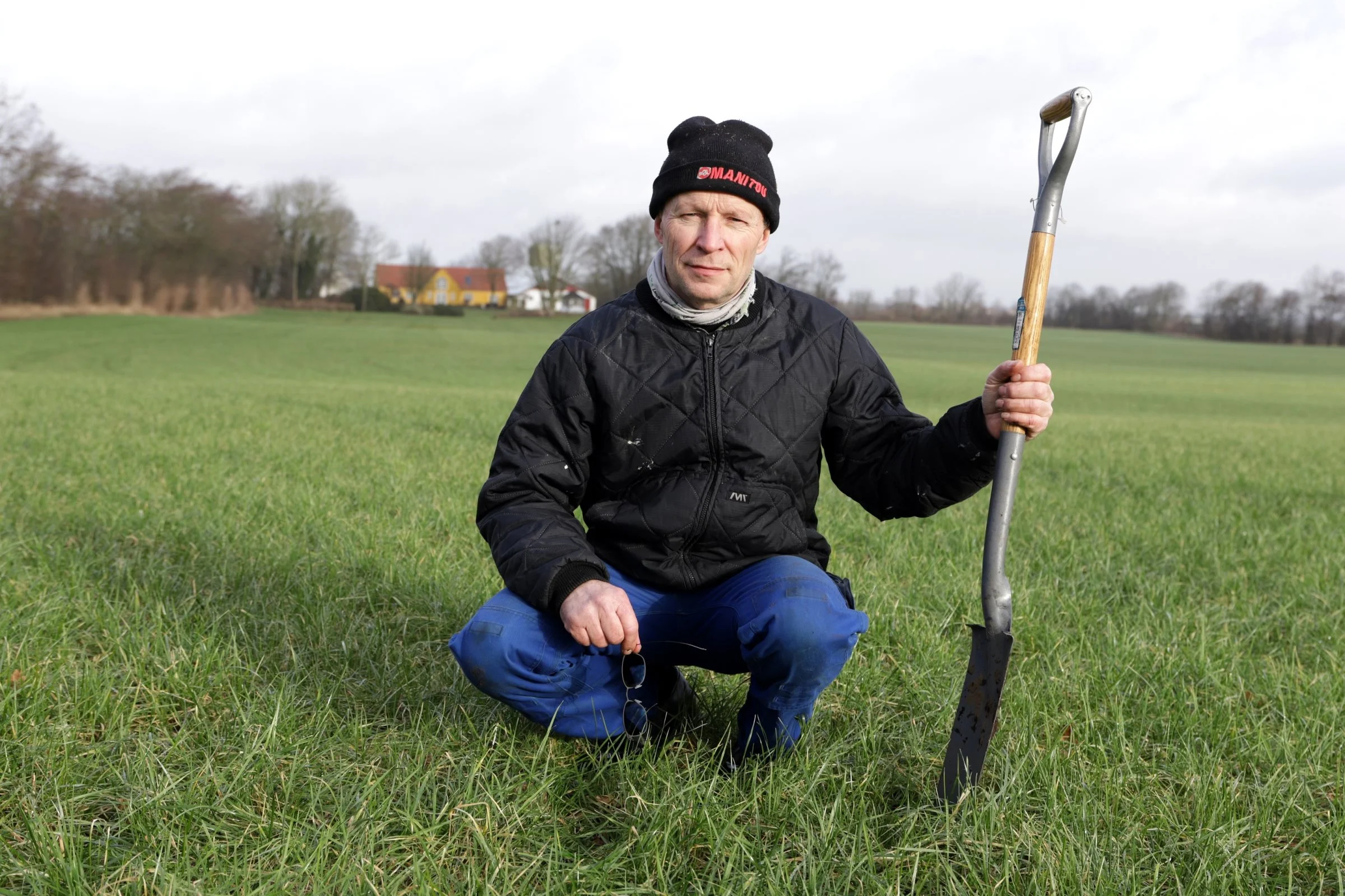 Mange mælkeproducenter kan få gavn af pløjefri dyrkning i form af mindre hanespore og sandflugt og højere udbytter. Det ved mælkeproducent Poul Jess, der har været pløjefri i mere end 10 år. Fotos: FRDK