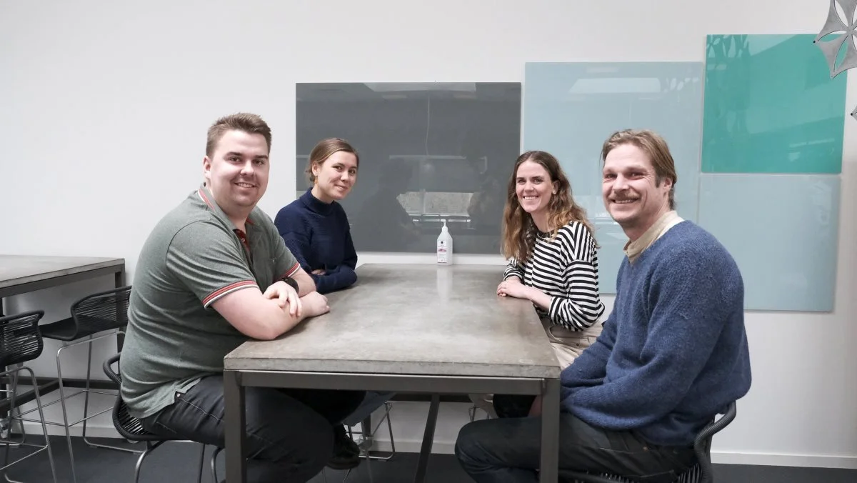 I en uge har 125 jordbrugsteknologer og urbane landskabsingeniørstuderende fra Erhvervsakademi Aarhus arbejdet med at udpege bæredygtige muligheder i landbrugs- og fødevaresektoren. Foto: Maria Evald