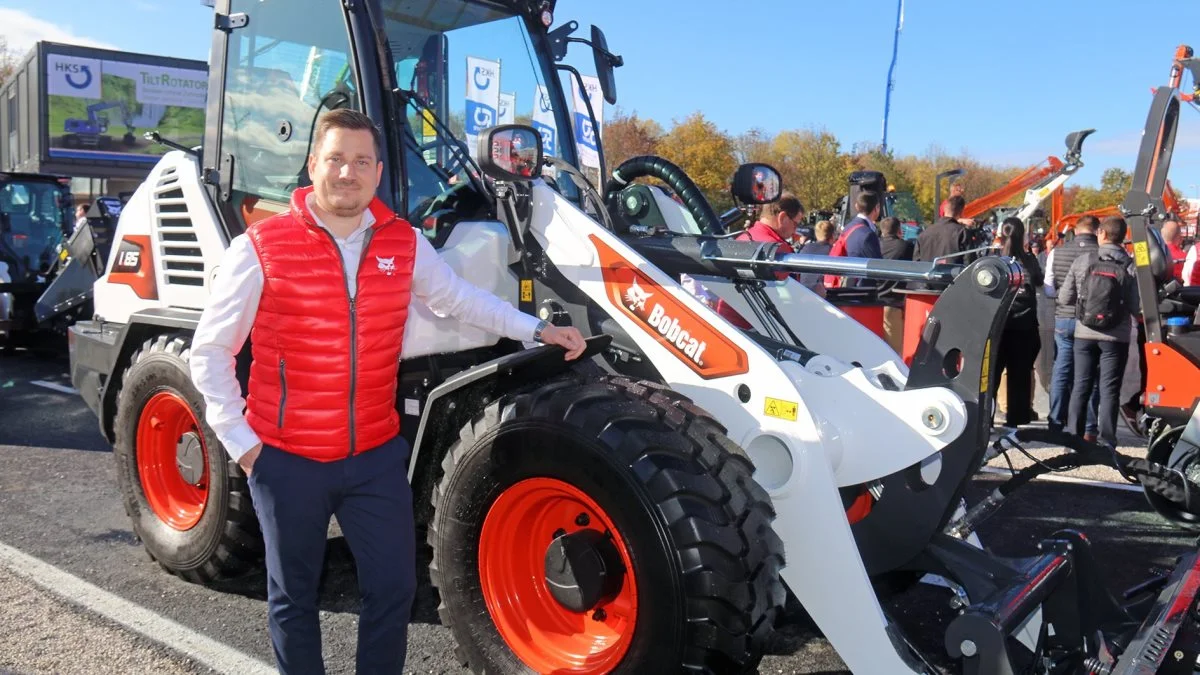 Troels Stausholm Jensen og Stenderup A/S er fra den 1. marts officiel dansk Bobcat-importør efter et år som national forhandler. Fotos: Stenderup A/S