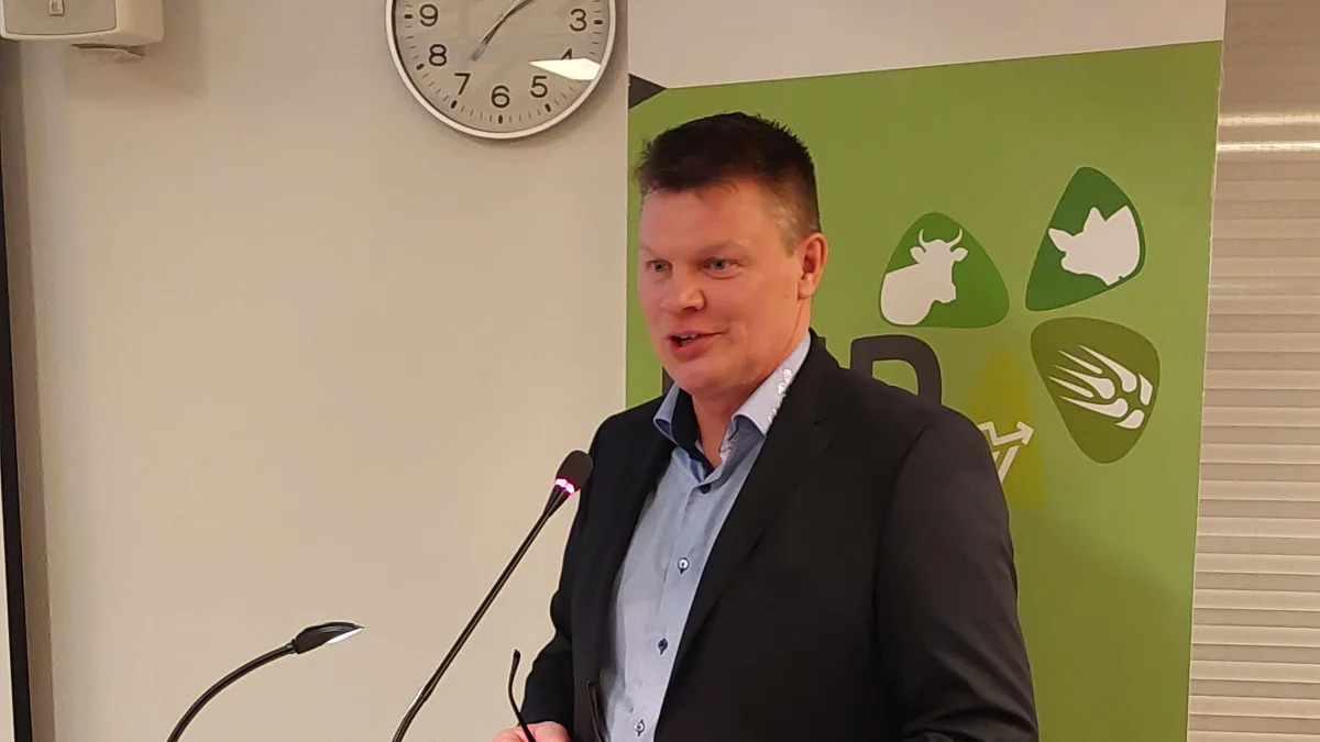 Christian Kock kom ind på både CO2-afgifter og generationsskifte i forbindelse med generalforsamlingen i LHN. Foto: John Ankersen