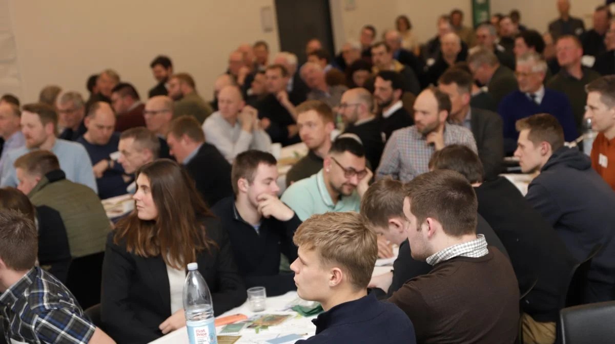 Der var rekordstor deltagelse til FRDKs årlige generalforsamling og fagdag, der blev holdt i festsalen på Dalum Landbrugsskole. Fotos: Anne Kjærsgaard Krogh