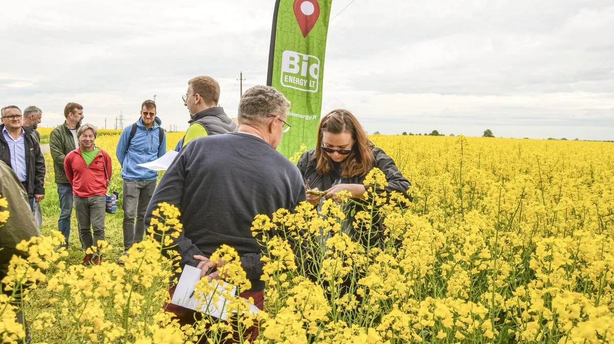 Interessen for biostimulanter er stor som her i Litauen, hvor Bioenergy LT med eksport også til Danmark er stor på området.