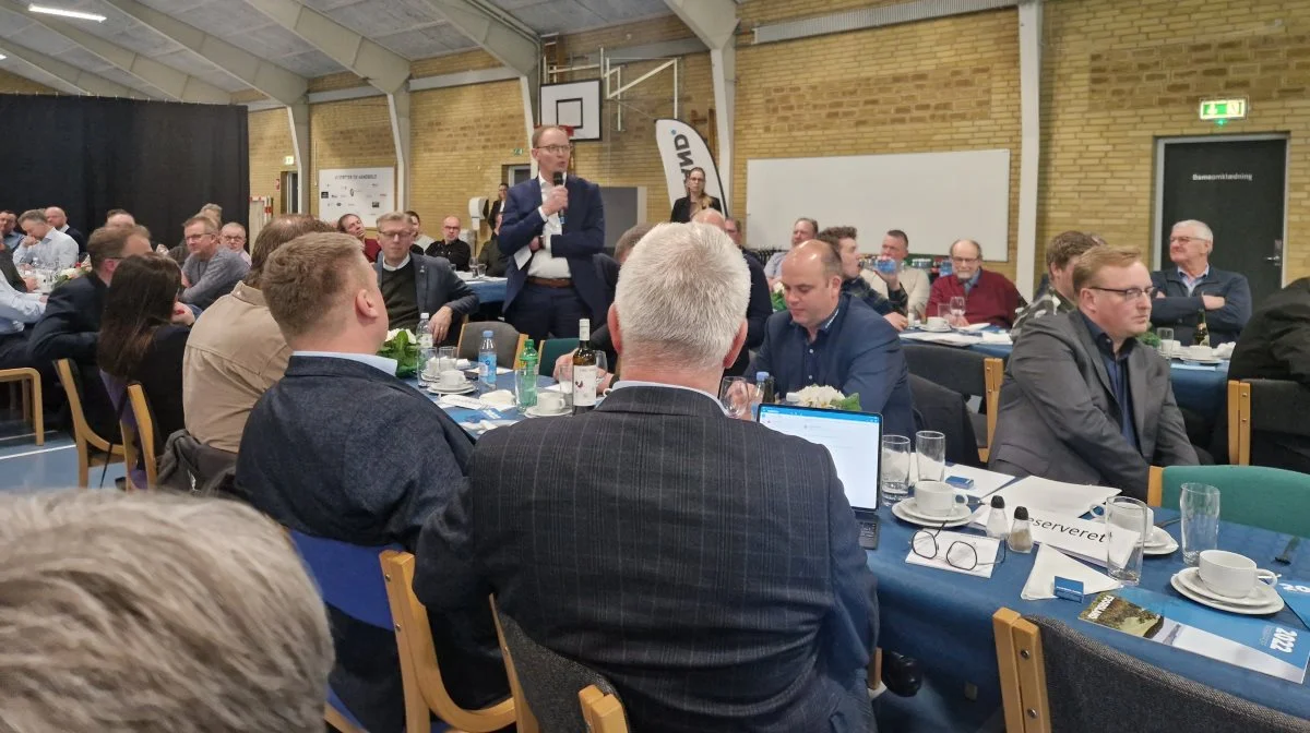 Tidligere formand for Landbrug & Fødevarer, Niels Henrik Pedersen, der nu er borgmester i Thisted, kom også til orde på generalforsamlingen hos Fjordland.  