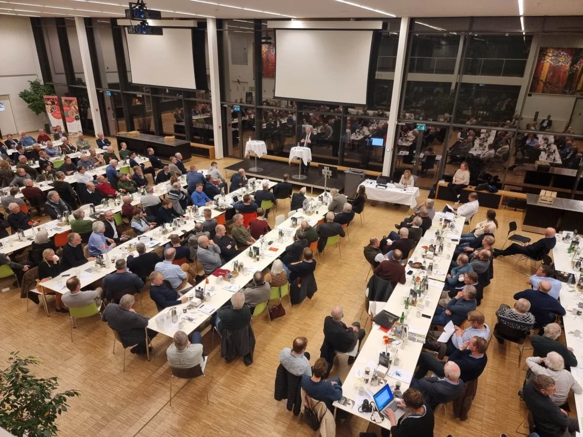 Generalforsamlingen blev afholdt hos VKST i Sorø, hvor 144 stemmeberettigede var mødt op. Foto: Anders Lei