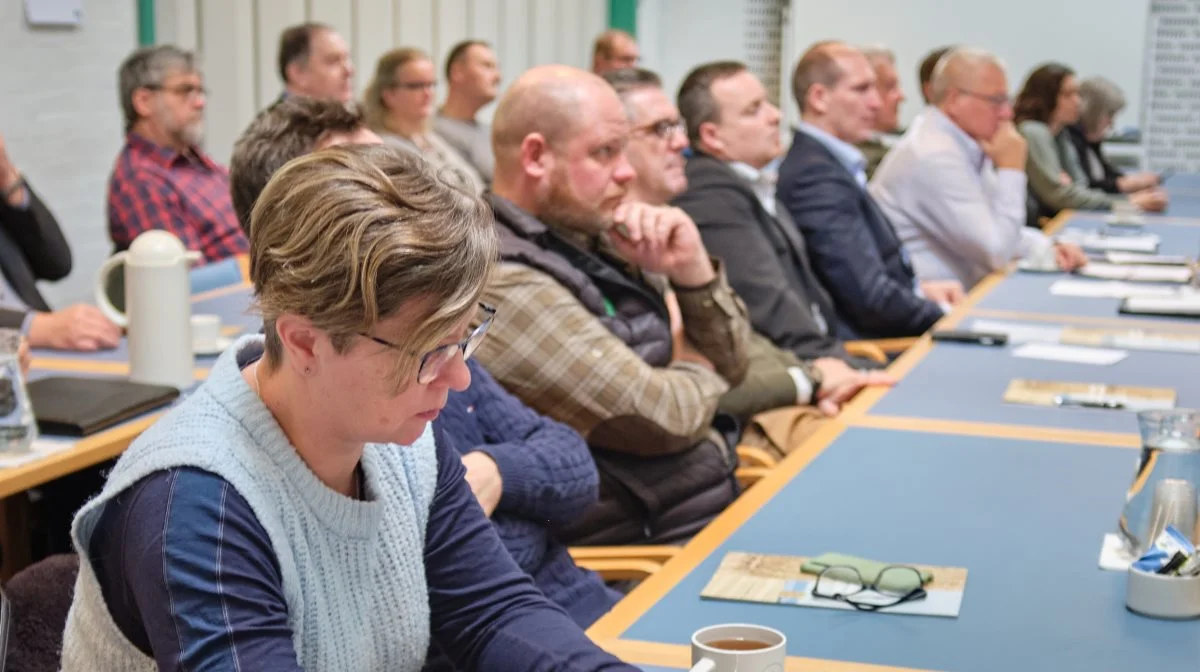 Velbesøgt fagdag og generalforsamling hos Danske Halmleverandører, der fremover organiserer sig under navnet Dansk Halm. Foto: Henriette Lemvig