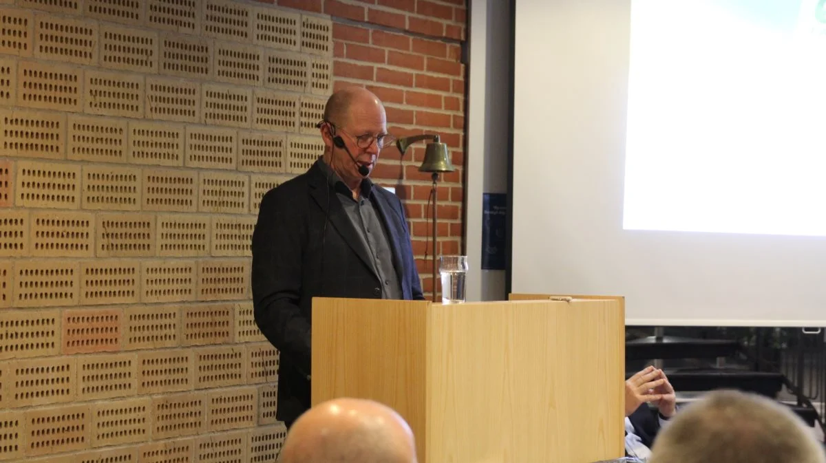 - I bestyrelsen er det vores største og vigtigste opgave at få styr på økonomien i den kommende tid, fastslog Ole Elbæk, formand for Østdansk Landboforening. Foto: Jesper Hallgren 