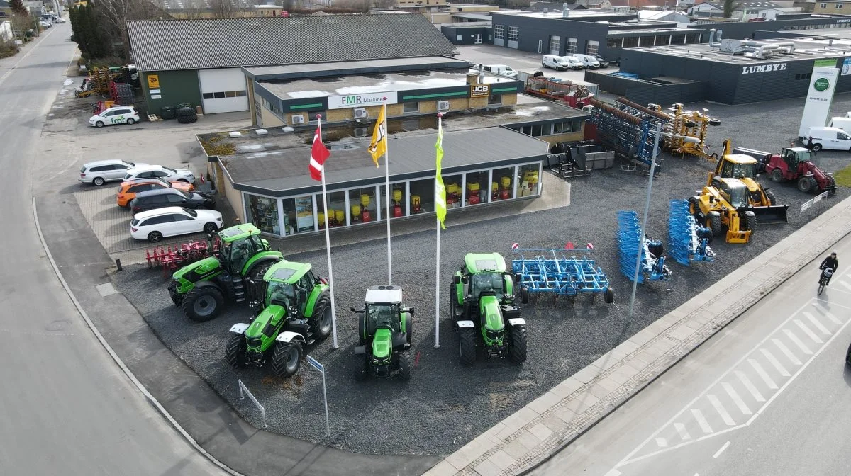 FMR Maskiner bliver ny Deutz-Fahr-forhandler på Sjælland. Pressefoto