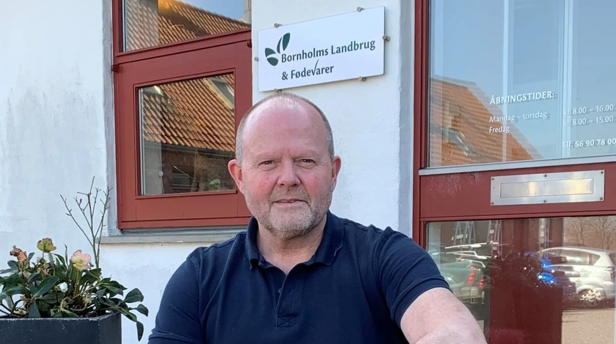 - Perspektiverne for samfundet er, at både transport og industri i fremtiden enten kan køre eller producere deres varer på grøn gas, siger Thomas Bay Jensen, direktør i BLF, til TV2 Bornholm. Foto: Jesper Hallgren