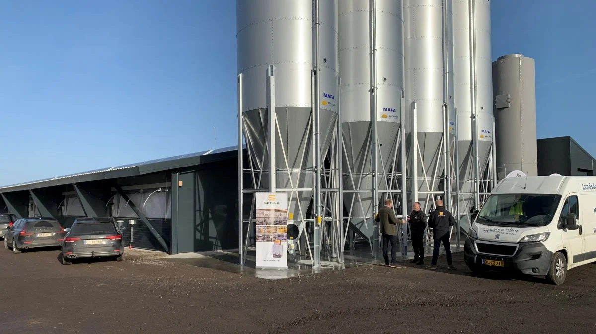 Agrifarm leverede staldsystem af den bæredygtige slags. Arkivfoto: Jesper Hallgren