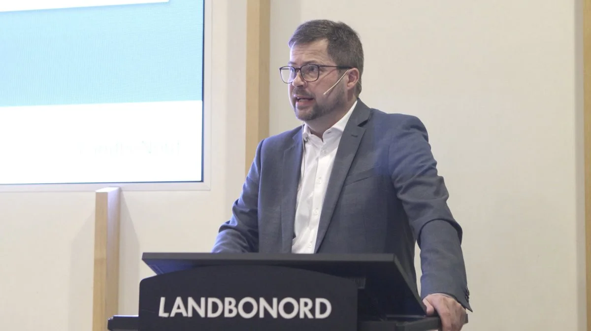 Niels Vestergaard Salling afholdt sin sidste beretning efter 14 år som formand for LandboNord. Fotos: Line Brusgaard