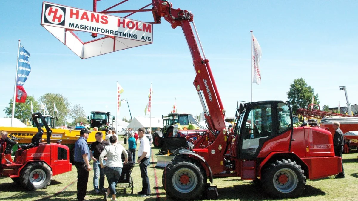 Erhvervsudstillerne bakker op om Det Sønderjyske Fællesdyrskue, hvor der i år vil være mange brancher repræsenteret – ikke mindst en del landbrugsmaskinfirmaer og forretninger. Arkivfoto: John Ankersen
