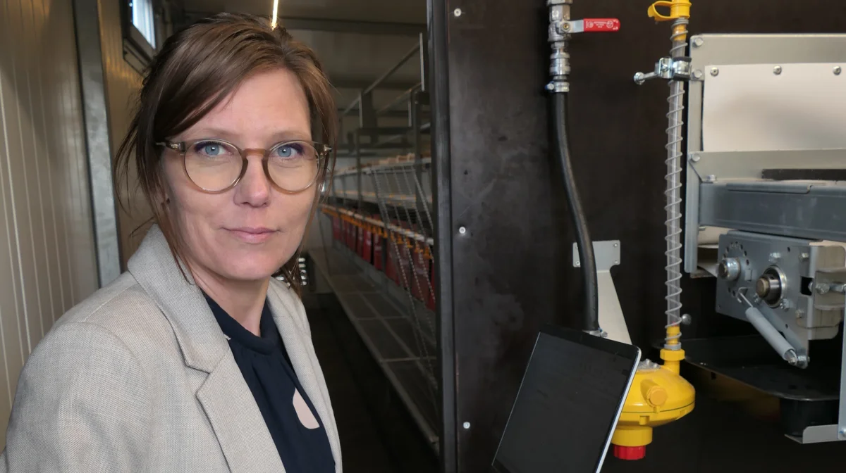 Som producent er du selv med til at udforme og bedømme graden af de risici, der skal kontrolleres af myndighederne. - Det er til at have med at gøre og slet ikke så kompliceret, siger Gitte Haugaard. Fotos: Bøje Østerlund 