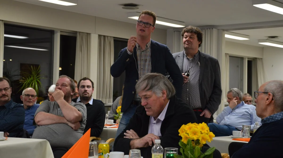 Anders Lindenskov opfordrede blandt andet til, at man sørger for at arrangere nogle netværksaftener for de unge, så man bibeholder deres engagement i landbruget. Fotos: Camilla Bønløkke