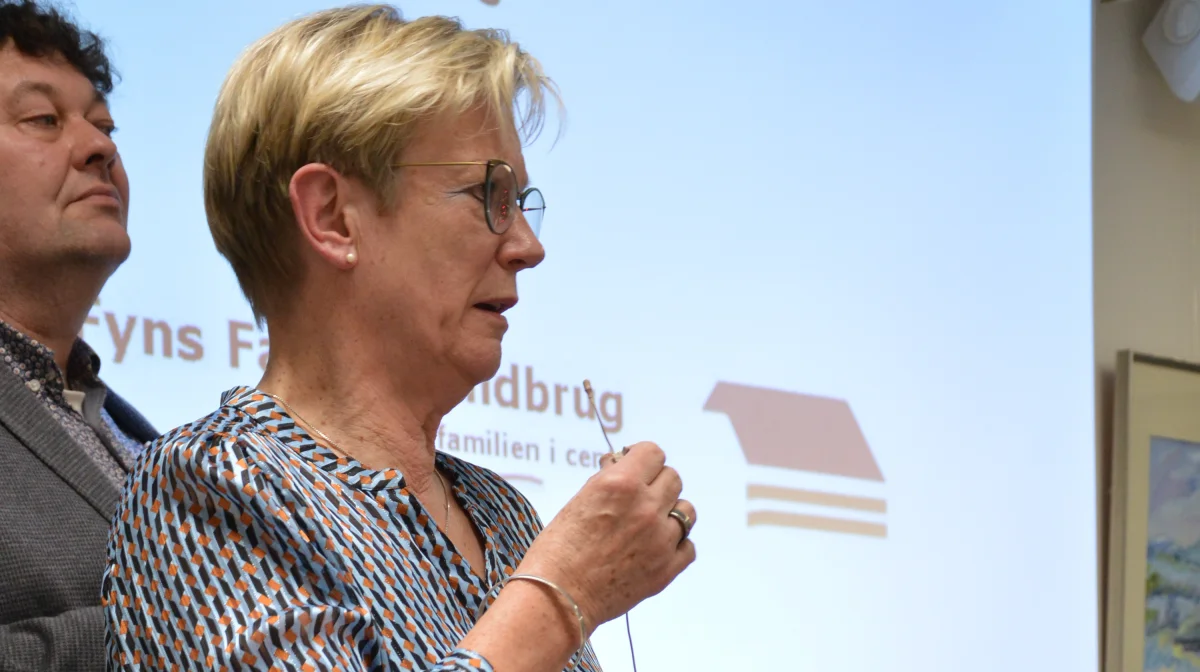 Formand Merete Hjorth Pedersen, kom i sin beretning ind på mange af landbrugserhvervets, foreningens og Danmarks øvrige op- og nedture i det forgangne år.