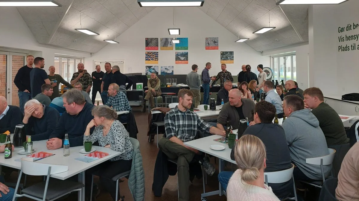 49 besætninger var repræsenteret ved det møde om PRRS-sanering på Mors, som Landbrug & Fødevarer forleden inviterede til på Morsø Landbrugsskole. Fotos: Camilla Bønløkke