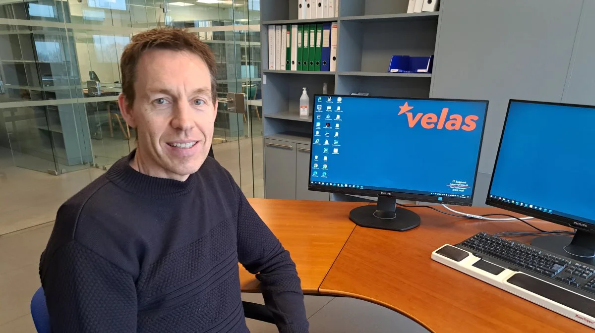 Planteavlskonsulent i Velas Brian Kure Hansen rådgiver avlere af stivelseskartofler. Foto: Louis Andreas Michaelsen