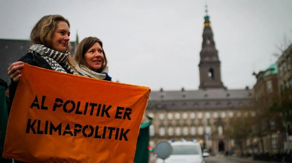 - Det er entydigt den forkerte vej at gå, og det er i vores øjne et klart svigt af Klimaloven, udtaler Christina Ihler Madsen fra Klimabevægelsen. Foto: Klimabevægelsen