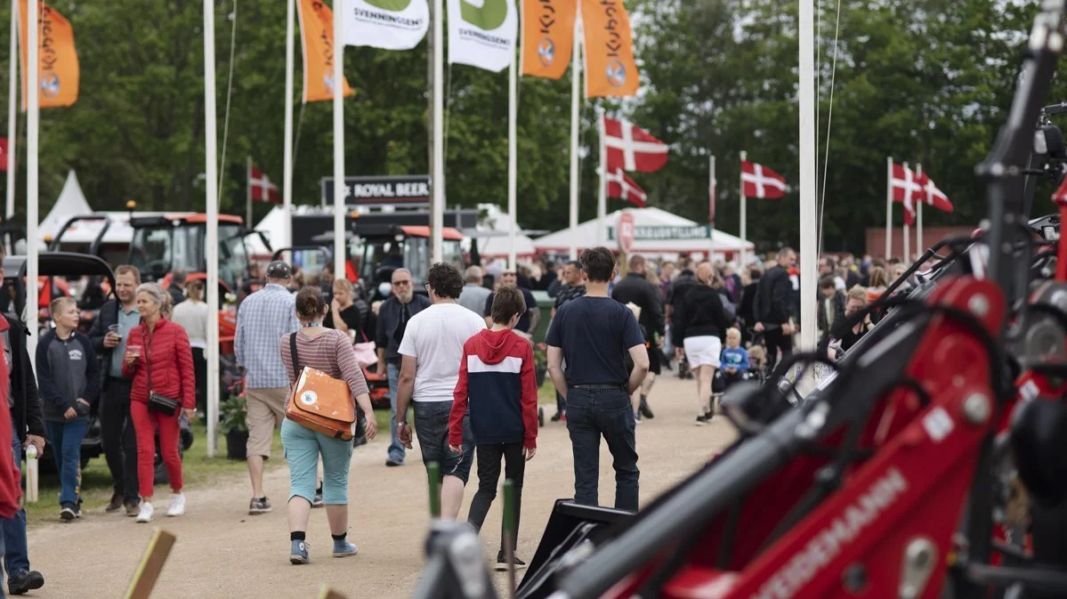 - Maskinudstillingen giver landmænd, entreprenører og andre i branchen en unik mulighed for at se de seneste teknologiske fremskridt og mulighed for netværk og vidensdeling, lyder det fra Niels Mathiasen, der er ansvarlig for maskinudstillingen for Roskilde Dyrskue. Foto: Jakob Vind