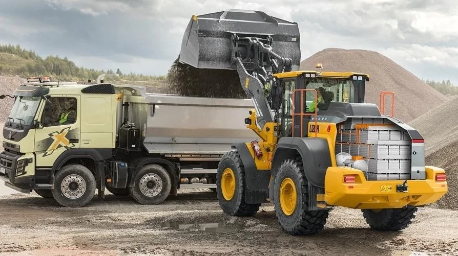 L120H Electric Conversion – Volvo's bud på en elektronisk læssemaskine i mellemklassen. Pressefoto