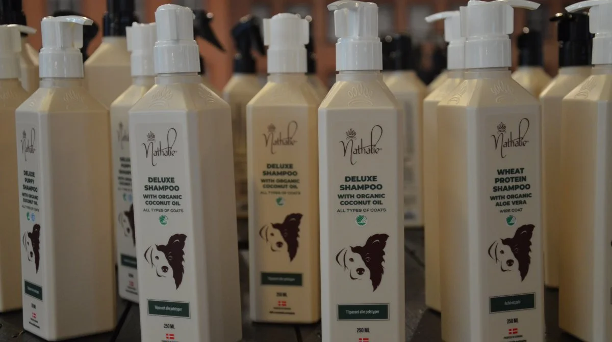Ny serie af hundeshampoo til alle typer af hunde. 